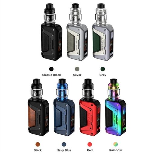 Box GeekVape Aegis Legend 2 L200 Kit Zeus Sub Ohm 2021 Tank - Black & Orange - Hình ảnh 2