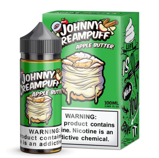 Johnny Creampuff 100ML - Apple Butter - Bánh Su Kem Táo - 6MG