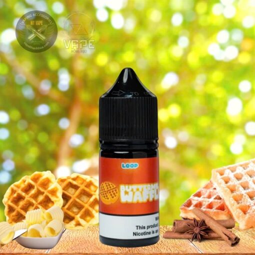 Salt LOOP Buttermilk Waffle - Bánh Quế Bơ Sữa 30ML 30MG