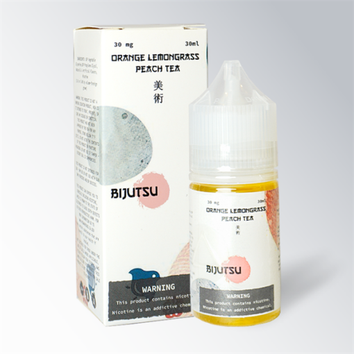 Bijutsu Saltnic Orange Lemongrass Peach ( Đào Cam Sả ) 30ML - 50MG