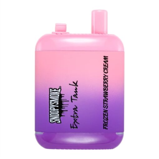 Ice Snoopy Smoke Extra Tank 15000 Puffs - Frozen Strawberry Cream (Kem Dâu Lạnh) - 5%MG