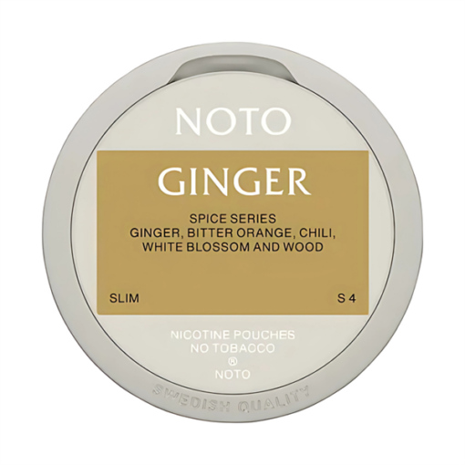 NOTO Ginger ( Gừng Cam Hoa Ớt Cay ) Slim 11.2mg/pouch(16mg/g)