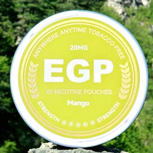 EGP Nicotine Pouches Mango ( Túi Ngậm Lá Vị Xoài ) - 20mg/pouch(36.4mg/g)