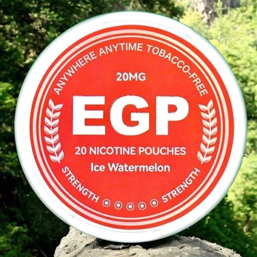 EGP Nicotine Pouches Ice Watermelon ( Túi Ngậm Vị Dưa Hấu ) - 3mg/pouch(6mg/g)