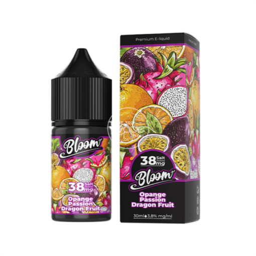 Salt Bloom Juice - Orange Passion Dragon Fruit (Cam Chanh Dây Thanh Long) - 58MG