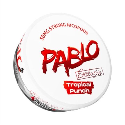 PABLO Nicotine Pouches Exclusive Tropical Punch ( Trái Cây Nhiệt Đới ) - 30mg/pouch(50mg/g)