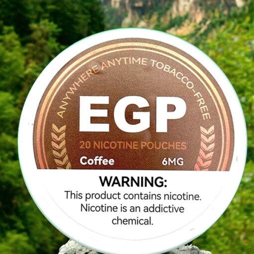 EGP Nicotine Pouches Coffee ( Túi Ngậm Vị Cà Phê ) - 6mg/pouch(12mg/g)