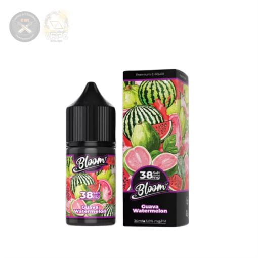 Salt Bloom Juice - Guava Watermelon (Ổi Dưa Hấu) - 58MG