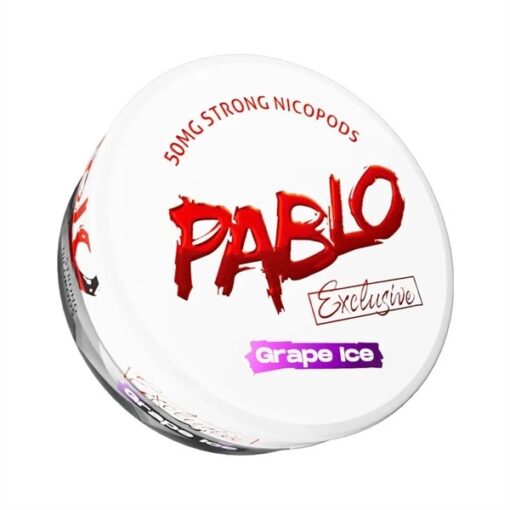 PABLO Nicotine Pouches Exclusive Grape Ice ( Nho Lạnh ) - 30mg/pouch(50mg/g)
