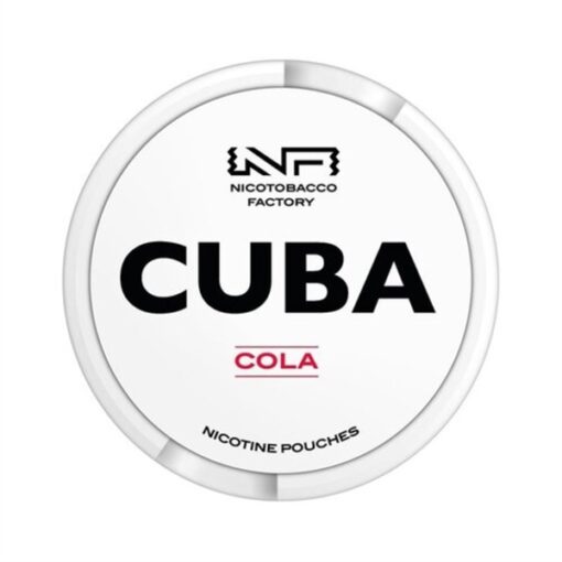 CUBA Nicotine Pouches Cola ( Coca Cola ) Slim Medium 16mg/pouch(24.6mg/g)