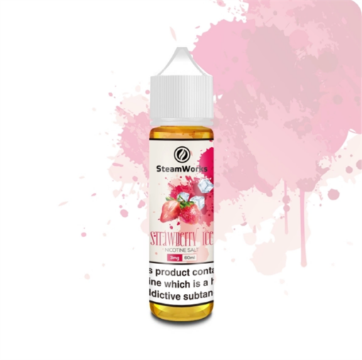 Steamworks 60ML - Strawberry Ice - Dâu Lạnh - 6MG