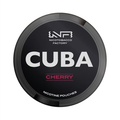 CUBA Nicotine Pouches Cherry ( Anh Đào ) Slim Strong - 43mg/pouch(66mg/g)