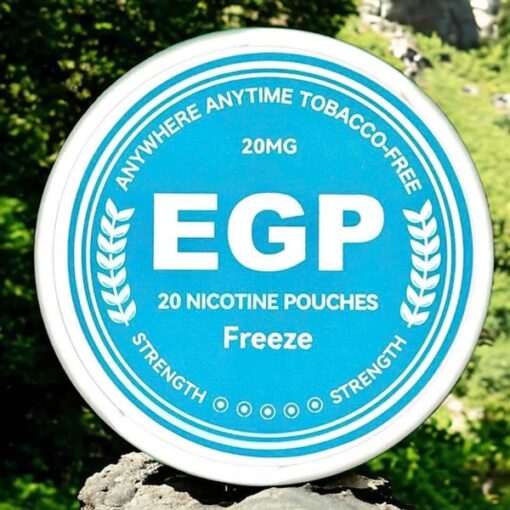 EGP Nicotine Pouches Freeze ( Túi Ngậm Vị Kem Đá ) - 20mg/pouch(36.4mg/g)