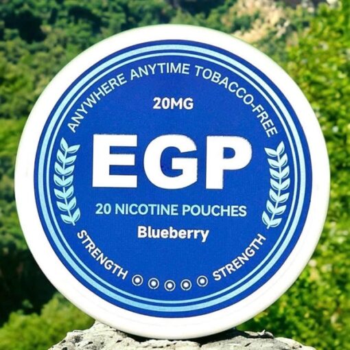 EGP Nicotine Pouches Blueberry ( Túi Ngậm Vị Việt Quất ) - 20mg/pouch(36.4mg/g)