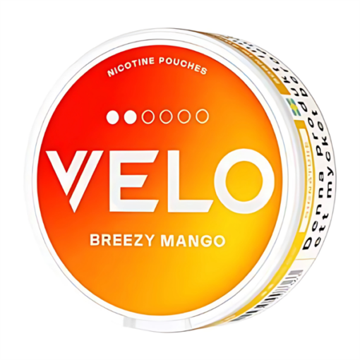 VELO Breezy Mango ( Xoài Quýt Chanh Leo ) - 6mg/pouch(8.6mg/g)