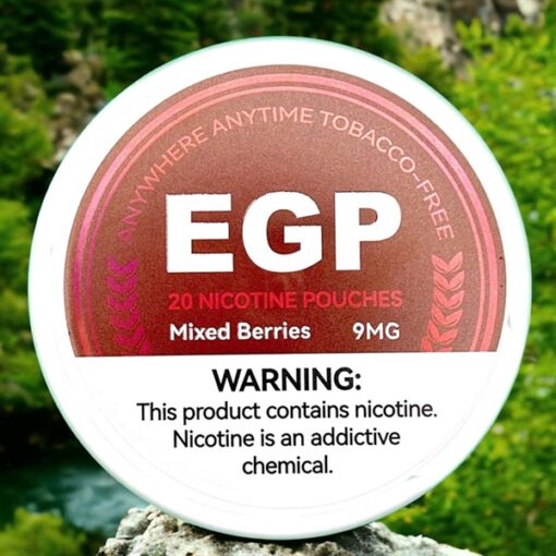 EGP Nicotine Pouches Mini Dry Mixed Berries ( Túi Ngậm Vị Mâm Xôi Tổng Hợp ) - 9mg/pouch(18mg/g)