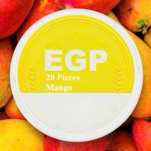 EGP Nicotine Pouches Mango ( Túi Ngậm Vị Xoài ) - 14mg/pouch(28mg/g)