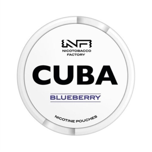 CUBA Nicotine Pouches Blueberry ( Việt Quất ) Slim Medium 16mg/pouch(24.6mg/g)