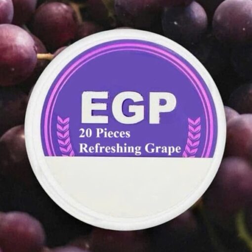 EGP Nicotine Pouches Grape ( Túi Ngậm Vị Nho ) - 14mg/pouch(28mg/g)