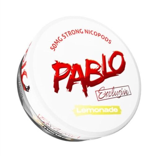 PABLO Nicotine Pouches Exclusive Lemonade ( Chanh ) - 30mg/pouch(50mg/g)