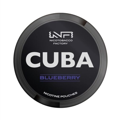 CUBA Nicotine Pouches Blueberry ( Việt Quất ) Slim Strong - 43mg/pouch(66mg/g)