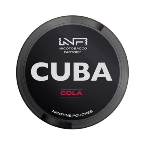 CUBA Nicotine Pouches Cola ( Coca Cola ) Slim Strong - 43mg/pouch(66mg/g)