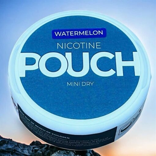 POUCH Nicotine Pouches Ice Watermelon ( Túi Ngậm Cai Thuốc Lá Vị Dưa Hấu ) - 22MG