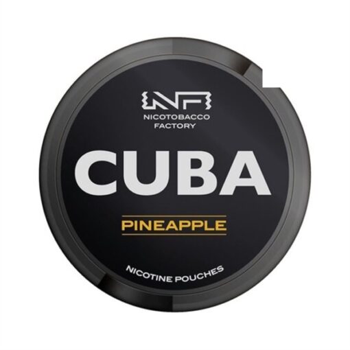 CUBA Nicotine Pouches Pineapple ( Dứa ) Slim Strong - 43mg/pouch(66mg/g)